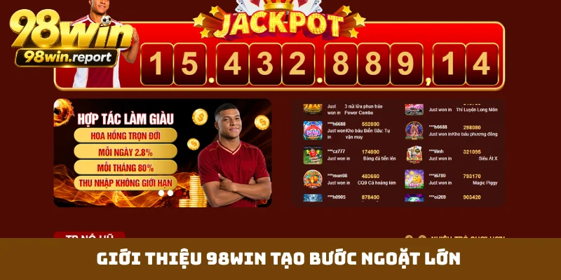 Giới thiệu 98WIN tạo bước ngoặt lớn Giới thiệu 98WIN tạo bước ngoặt lớn